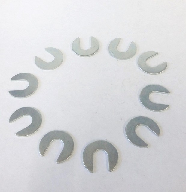 10pk 4685 Chevy AMC 1/16" Circle Universal Body Fender Shims Adjuster