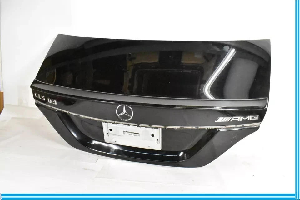 Panel de tapa de maletero negro OEM 12-18 MERCEDES W218 CLS63 AMG CLS550 Foto 3 de 4