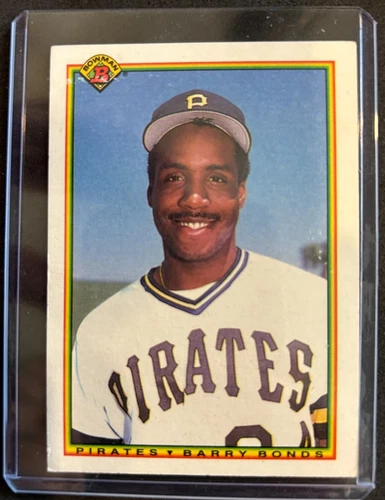1990 Bowman Barry Bonds Tiffany #181 -Collector's Edition - Rare -NM+