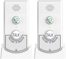 Irishom 2 Pack Intercoms Wireless for Home Voice Bidirectional Caller Home