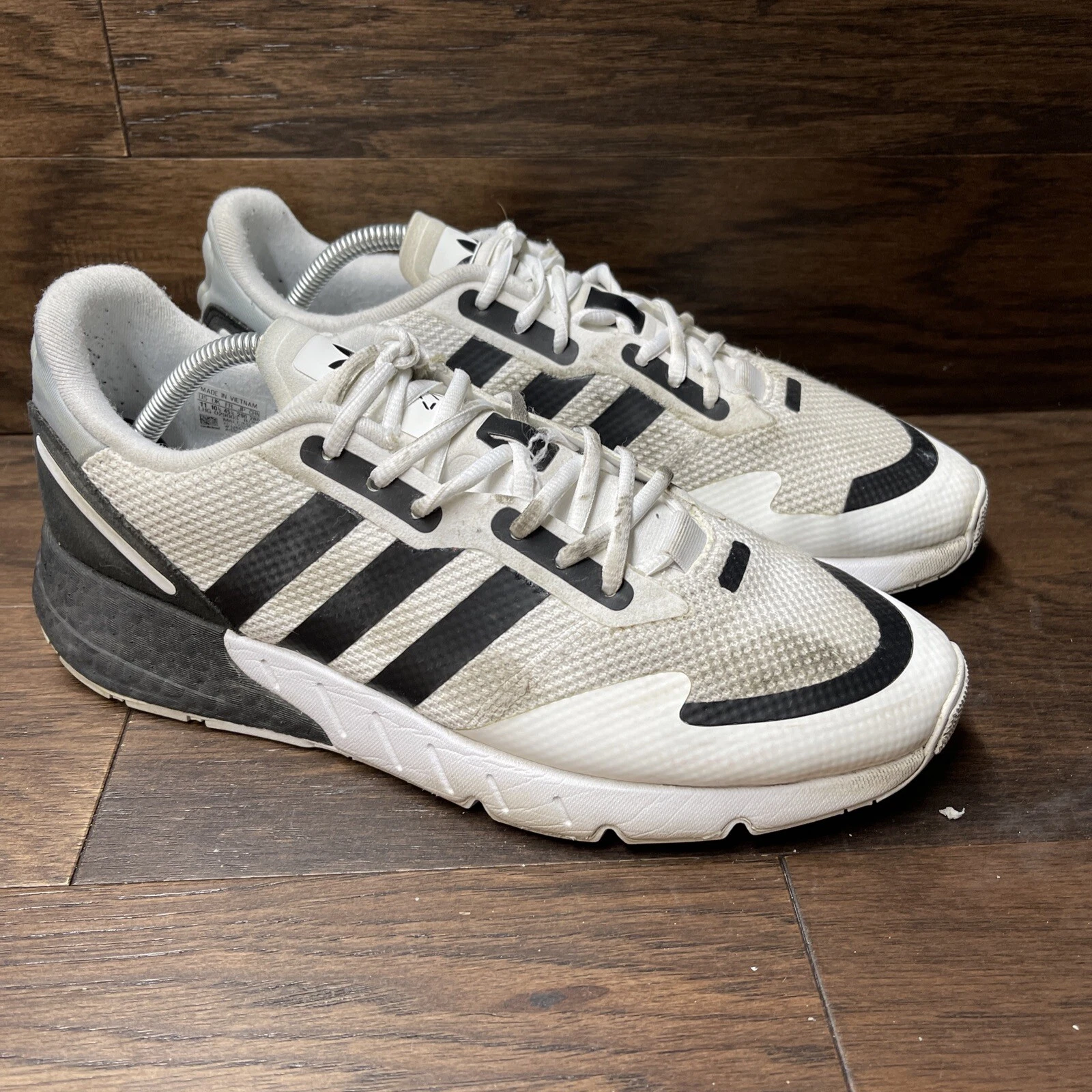 Adidas Ultra Originals ZX Boost Shoes Sneaker FX6510 Black White Size 11 Men’s