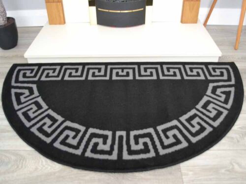 Semi Circle Rugs Half Circle Rug Round Moon Hearth New Fireside Plain Floor Mats - Picture 24 of 36