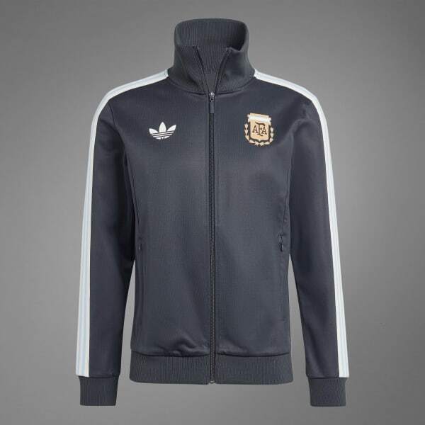 adidas Beckenbauer Argentina Track Top Mens Soccer Jacket Asia-Fit