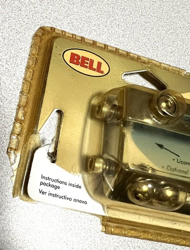 Bell Chrome Adjustable License Plate Mounting Bracket 46230-8 - Picture 6 of 6