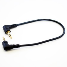 200x Gold 3.5mm 4 Pole Male to 4 Pole Male M/M Right Angle Audio Extension Cable