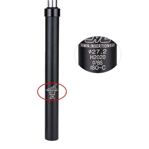 ZOOM 27.2mm 350mm Bicycle Suspension Hydraulic Seat Post Cycling Saddle Comfort - Picture 4 of 10