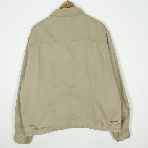 Ralph Lauren Harrington Jacket Tartan Lining Cream - Size Men's XL - Picture 3 of 8