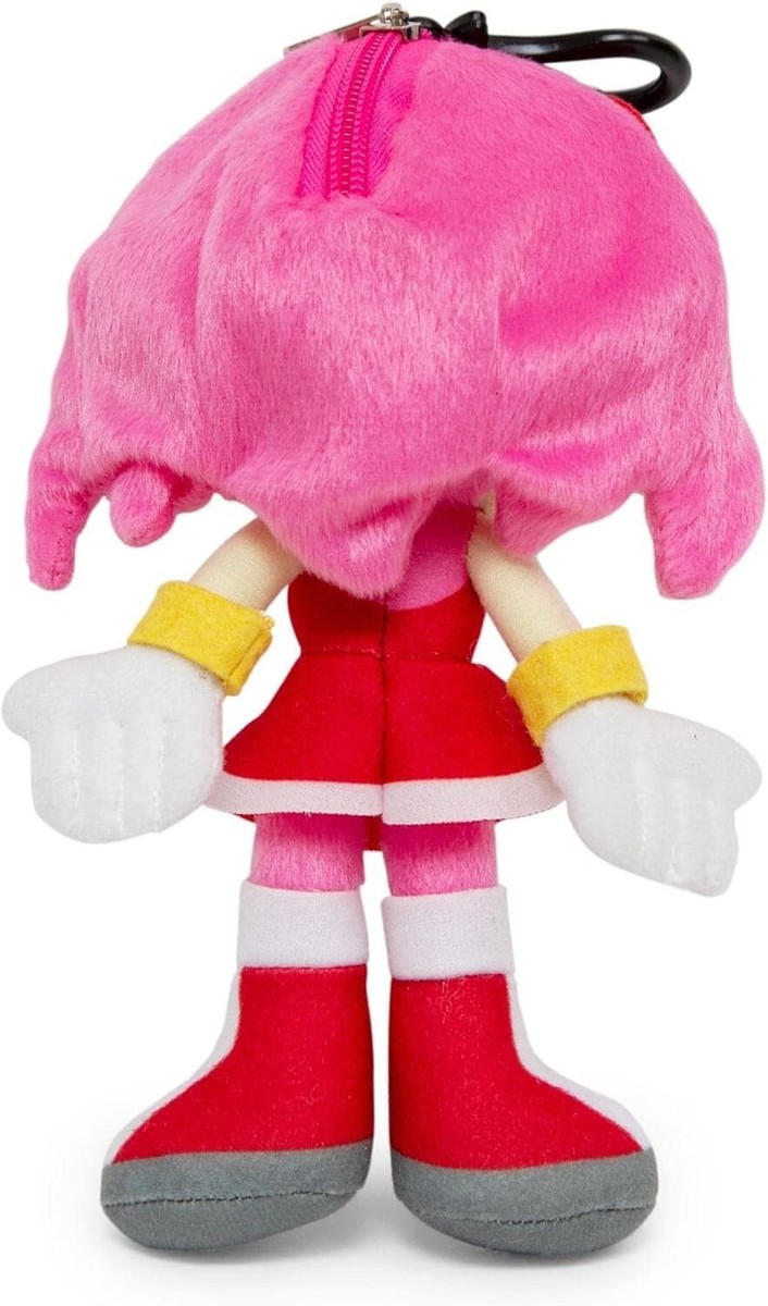 SEGA Amy Rose Emy Plush Doll SONIC THE HEDGEHOG ALL STAR