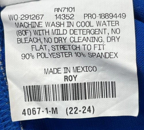 Teamwork Athletic Apparel Youth Spirit Cheer Brief Royal Blue - MEDIUM - Picture 6 of 7