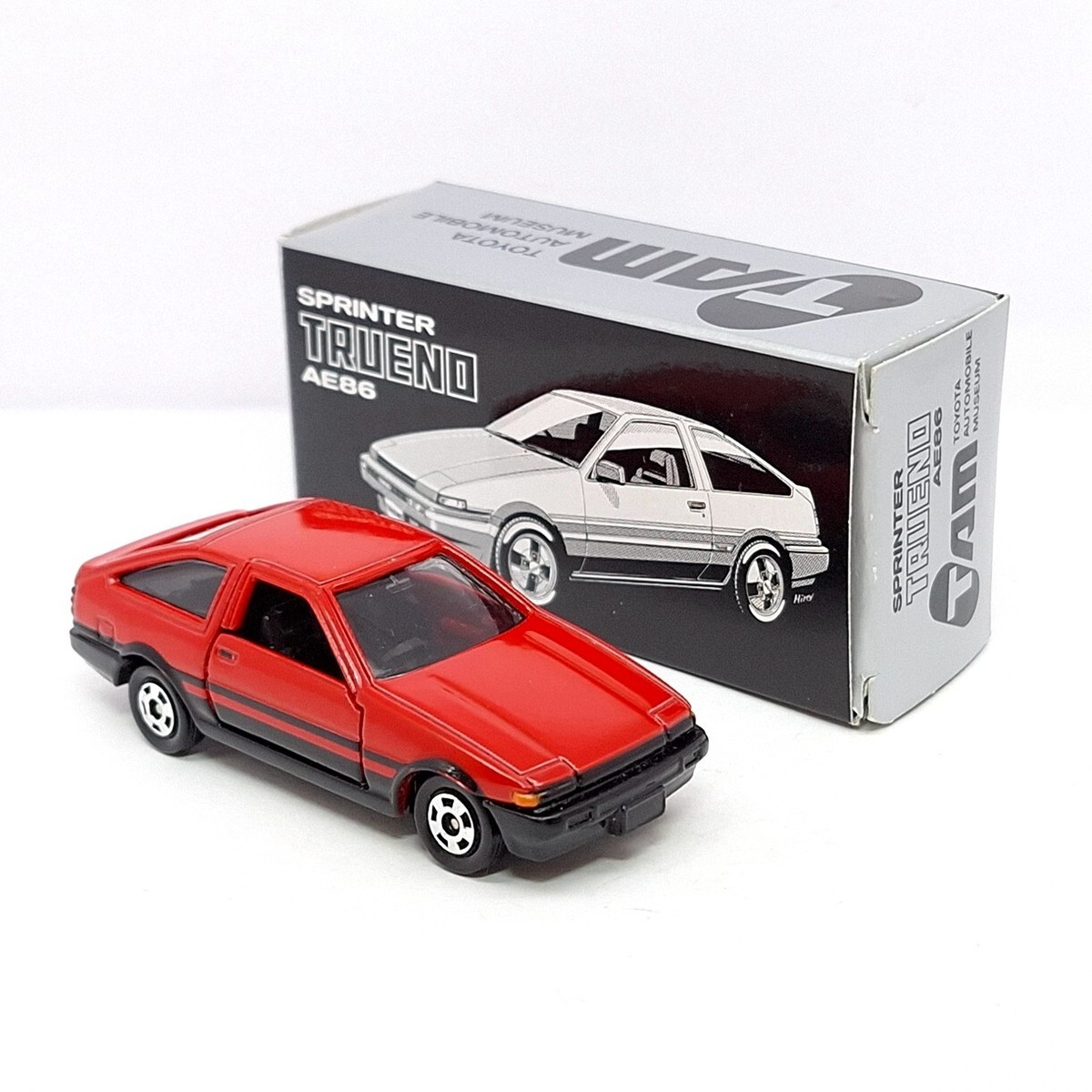 TOMICA TAM TOYOTA SPRINTER TRUENO COROLLA LEVIN AE86 1/61 TOMY New