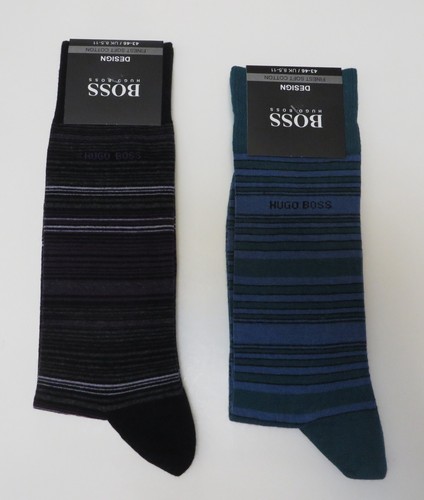 Calcetín Hugo BOSS Clásico Crew Para Hombre Talla 7 - 13 Algodón Suave Paquete de 2 Diseño - Imagen 41 de 150