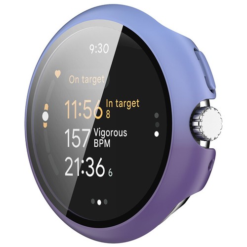 Funda protectora de pantalla completa de vidrio templado para Google Pixel Watch 3 41/45MM - Imagen 9 de 42