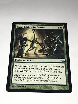 Magic the Gathering Flourishing Defenses Card | eBay