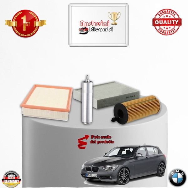 Inspektionskit Filter BMW Serie 1 F20 120 D 135KW 184CV Von 2011->-image