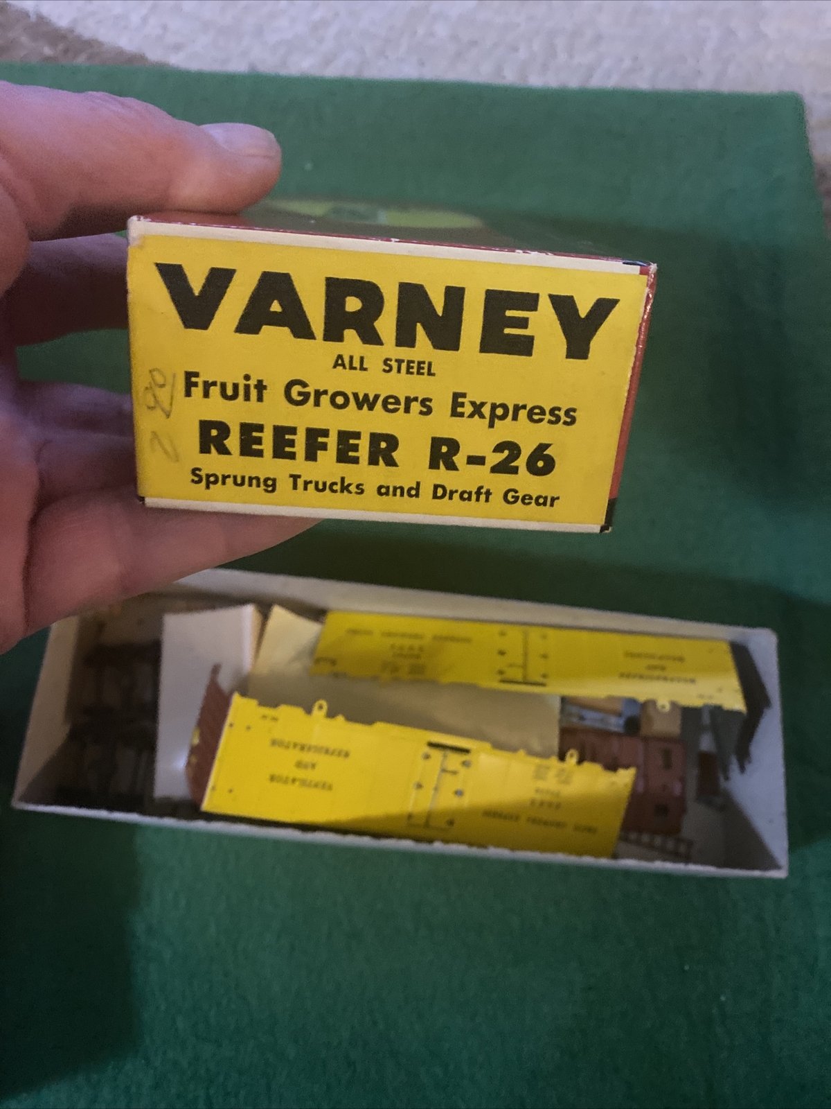(3) Vintage Verney HO Scale Model Train Kits .All Steel Box Cars. eBay