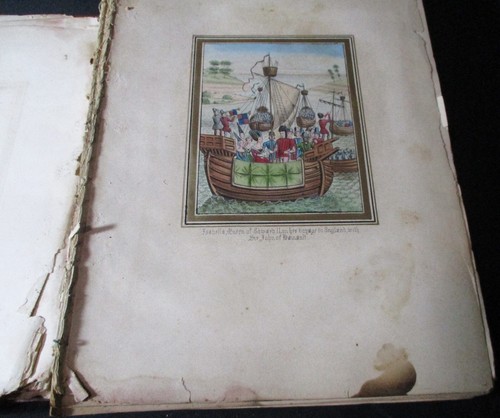 1844 ILLUMINATED CHRONICLES OF FROISSART 2 V in 1 Vibrant Color Plates History - Picture 6 of 24