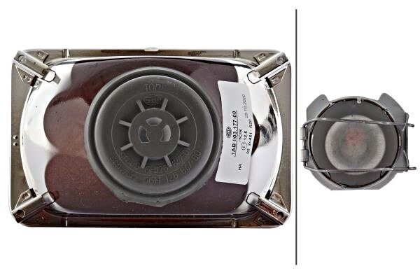 HELLA Halogen Headlight Insert Left=Right Fits INTERNATIONAL HARV  