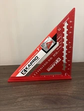 Kapro High Definition Anodized Solid Aluminum Rafter Square 7" NEW