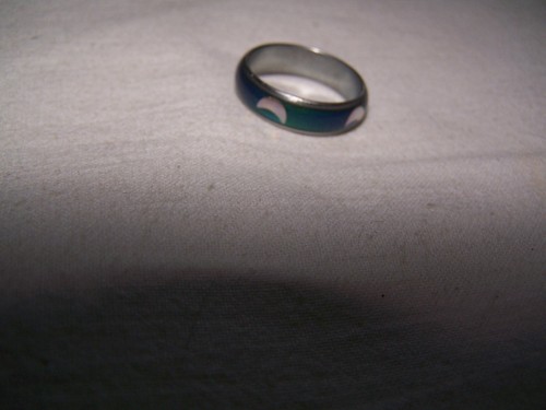 Auflösung, Damen Ring versilbert, emailliert, gr. 60 (19,1 mm),gebraucht,wie Neu - Bild 5 von 8
