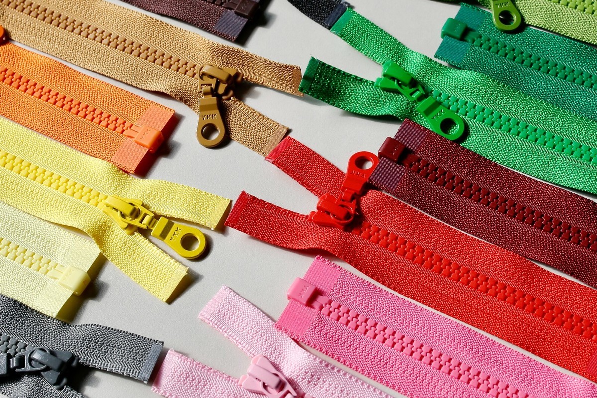 YKK 2-Wege-Reißverschluss, Kakigrün, Kunststoff, 5 Mm Breite, 70 Cm Länge, Für Jacken & Anoraks