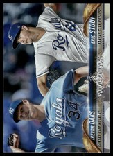 2018 Topps Update #US56 Trevor Oaks / Eric Stout Rainbow Foil