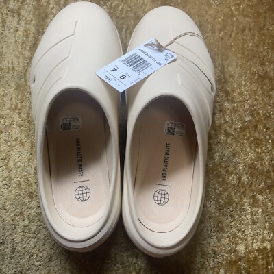 Adidas Adicane Clog Sand Strata Slides Women s 8 Men s 7 Slip On Unisex