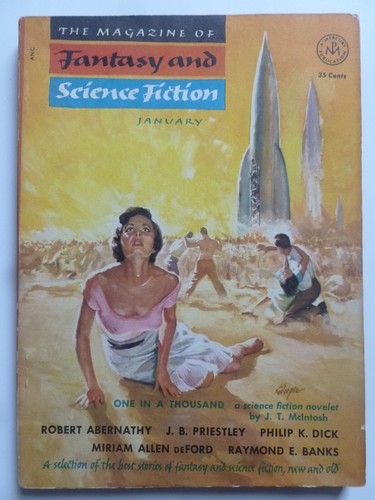 US Mag – MAGAZINE OF FANTASY AND SCIENCE FICTION Jan 1954 – Philip K. Dick