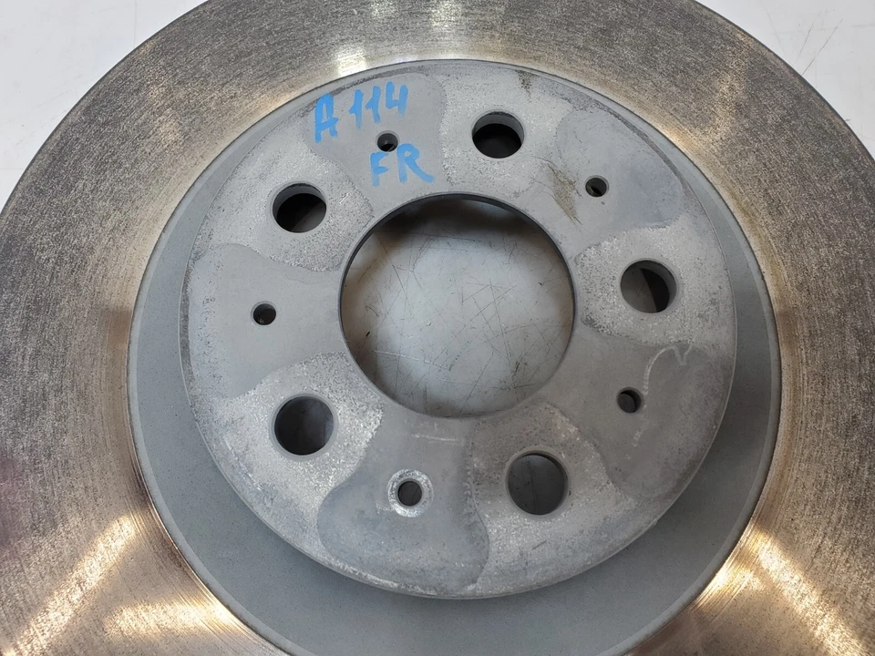 ✅ Rotor de disco de freno delantero derecho pasajero Tesla modelo Y 2020-2023 36 k Foto 2 de 4