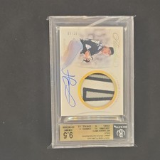 Panini Flawless 2025 Hagen Smith Gold Draft Patch Autograph /10 Chicago BGS 9.5