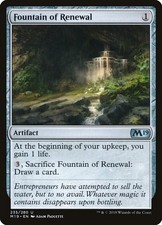 MTG - Fountain of Renewal - Core Set 2019 - X1 - (LP) -