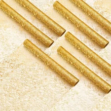 12 Pieces Gold Table Runner 12 x 85 Inch Sequin Glitter Table Runner Roll Met...