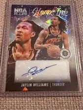 2023-24 Panini NBA HOOPS Premium Stock HOOPS Ink Jaylin Williams #HI-JAY Rare!