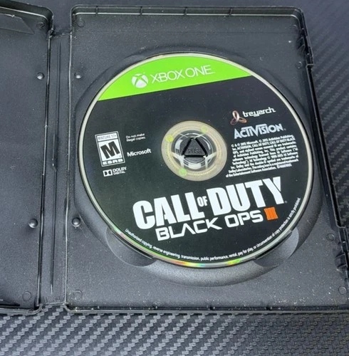 Call of Duty Black Ops III Xbox One Video Game Shooter FPS Multiplayer