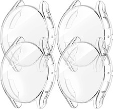 Soft TPU Full Around Face Cover Case 4-Pack for Samsung Galaxy Watch 5 40mm