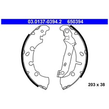 Bremsbackensatz hinten für Ford Puma EC Street KA RL2 | 23856918