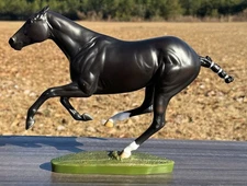 Breyer Horse 2025 Manoas Polo Pony Black Smarty Jones