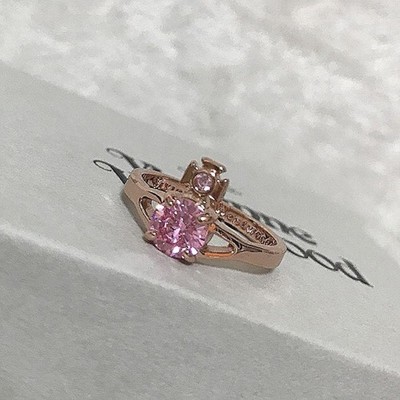 Vivienne Westwood Ring Size 6.5-7 Orb Pink NO BOX [EJ207 | eBay