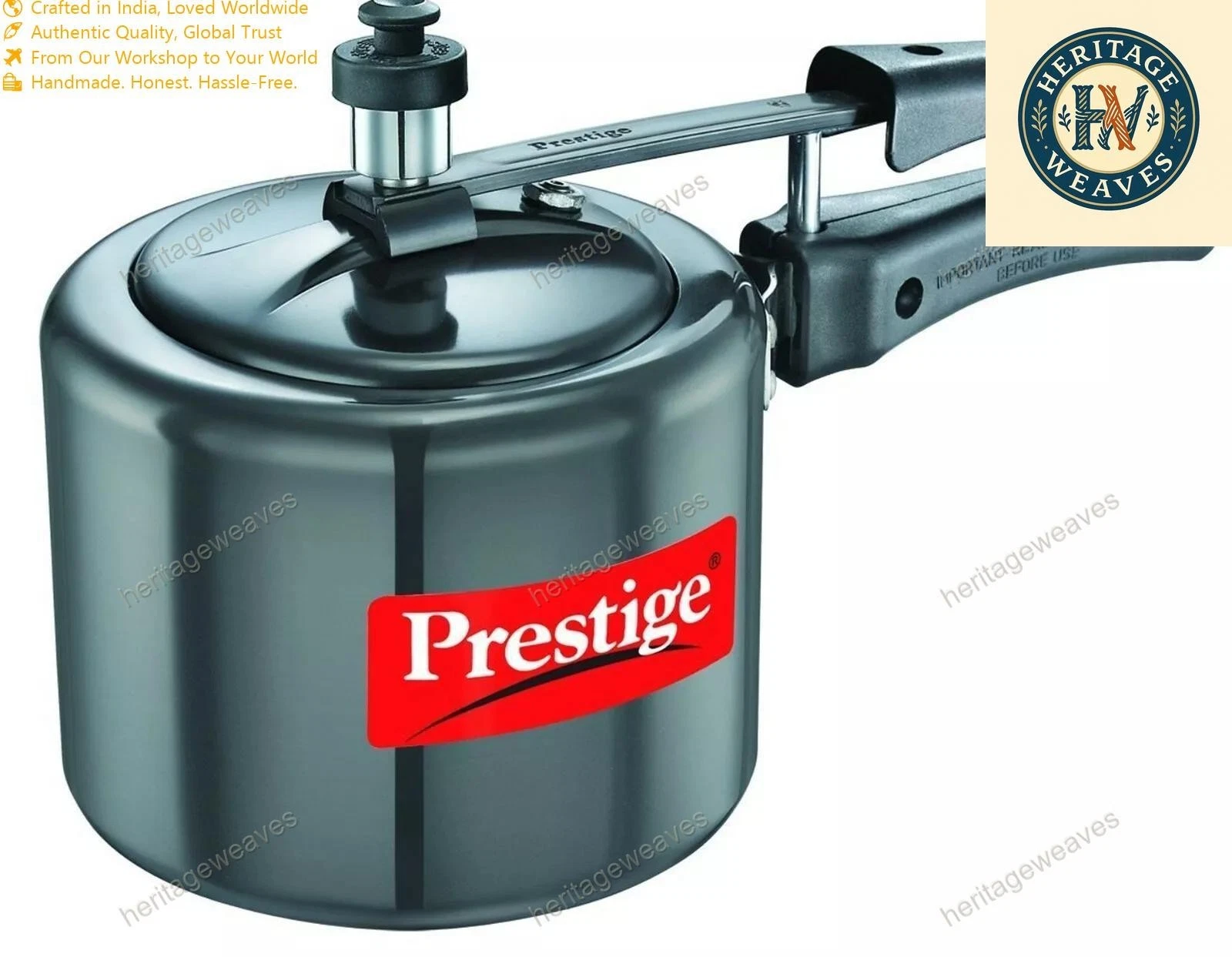 Prestige Nakshatra Plus 2 Litre Aluminium Pressure Cooker