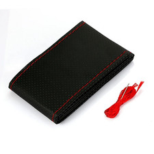 Steering Wheel Cover Diy Stitch On Artificial Leather Wrap 38cm With Thread Steering Wheel Cover Diy Stitch On Artificial Leather Wrap 38cm With Thread