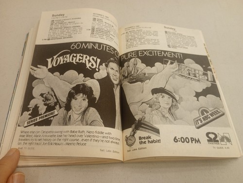 TV Guide SLC Utah October 2 1982 Genie Francis Knight Rider Debut Dr Shock - Picture 14 of 24