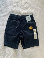 New Boys Size 8 Cat  Jack Pull On Blue Shorts