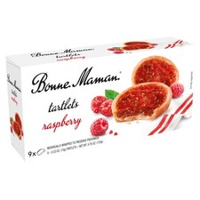 Tartaletas de frambuesa Bonne Maman 4,76 oz (paquete de 12)