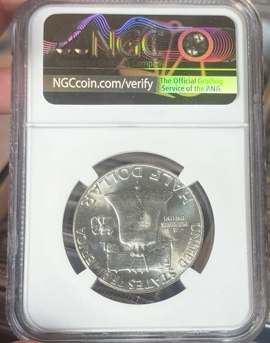 1950 Franklin Half Dollar NGC MS63