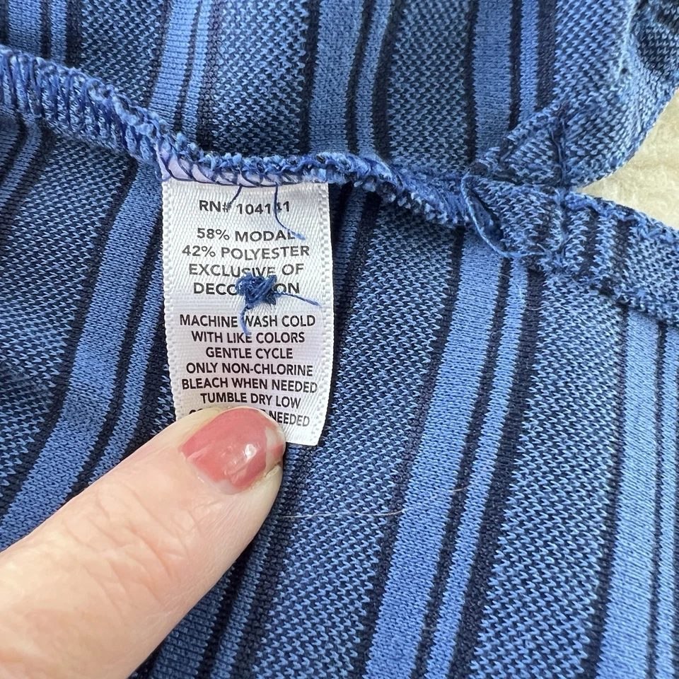 Field & Stream Polo Shirt Men’s 2XL Short Sleeve Universal Travel Navy Golf - Image 4 of 4