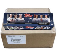 2025 Topps Baseball Factory Set 8-Box Case Retail Case