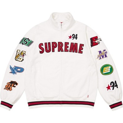 Supreme Mascots Zip Up Sweatshirt Navy White Black 3colors 26SS | eBay
