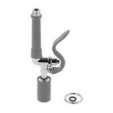 Gray Commercial Faucet Sprayer Assembly High Pressure Rinse Faucet Spray WT