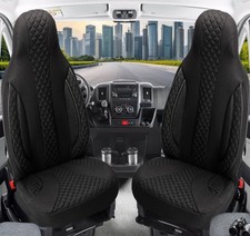 Schonbez&uuml;ge Sitzbez&uuml;ge f&uuml;r Mercedes Citan W415 Bj 2012-21 in Schwarz PL404