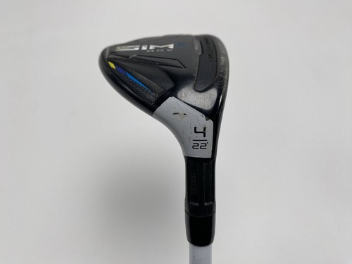 TaylorMade SIM2 MAX Rescue 4 Hybrid 22* Fujikura Atmos HB Tour Spec 8S Stiff RH - Picture 2 of 8