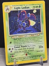 Pokemon Card TCG Light Ledian 24/105 Neo Destiny 2000 Non Holo Rare Card Vintage on eBay